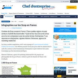 Infographies sur les Scop en France