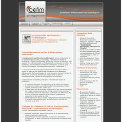 CEFIM : Formation infographiste multimedia
