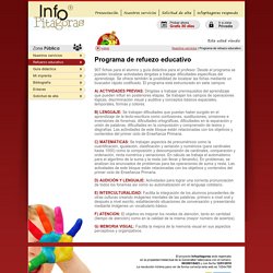 www.infopitagoras.com - Adaptaciones curriculares lecto-escritura programas educativos personalizados refuerzo educativo