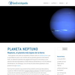 Planeta Neptuno - Información y Características - Geografía