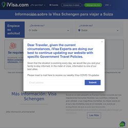 Información de la Visa Schengen para Suiza