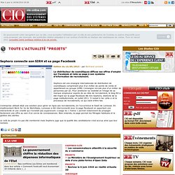 Projets des systèmes d'information - CIO-Online - actualités