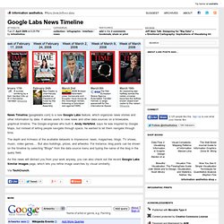 Google Labs News Timeline