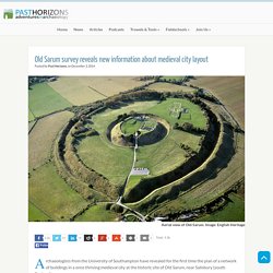 Old Sarum survey reveals new information about medieval city layout