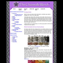 Product Information - The Chainmaille Wench