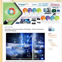 Synergy Technology Solutions: Information And Communication Technology – Help Your Business Unlock Its Potential