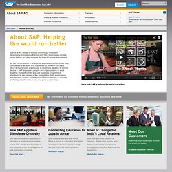 Global - SAP Research: Living Labs