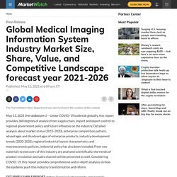 May 2021 Report On Global Medical Imaging Information System Industry Market Size, Share, Value, and Competitive Landscape 2021-2026