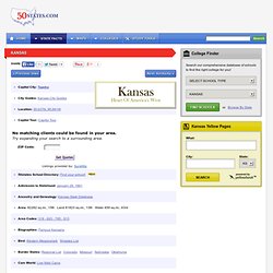 Kansas State Information - Symbols, Capital, Constitution, Flags, Maps, Songs
