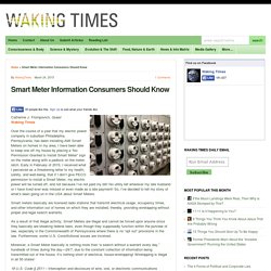 Smart Meter Information Consumers Should Know