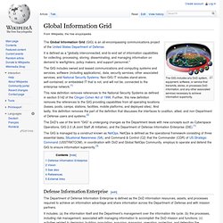 Global Information Grid - Wiki