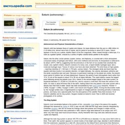 Encyclopedia.com articles about Saturn (astronomy)