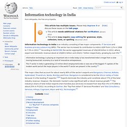 Information technology in India