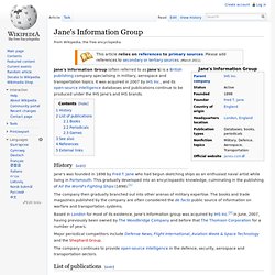 Jane's Information Group