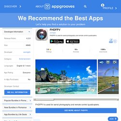 FHDFPV by cooingdv - more detailed information than App Store & Google Play by AppGrooves - Entertainment - 9 Similar Apps & 1,386 Reviews