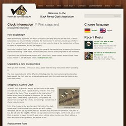Clock Information » Black Forest Clock Association