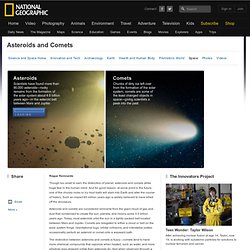Asteroids and Comets, Asteroids and Comets Information