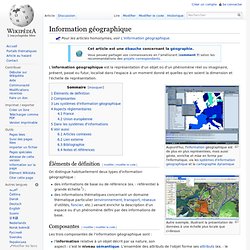 Information géographique
