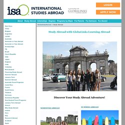 Study Abroad Information from GlobaLinks Learning Abroad
