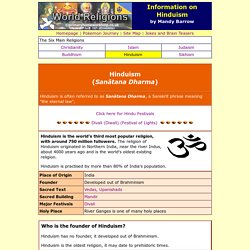 Information on Hinduism for Kids