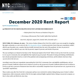 Information: December 2020 Rent Report