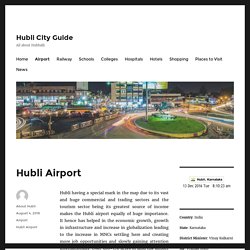 Hubli Airport Information