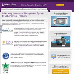 Laboratory Information Management System- LabArchives