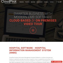 Improve your hospital performance by using Cloudpital software