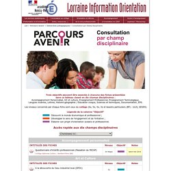Lorraine Information Orientation - Académie de Nancy-Metz