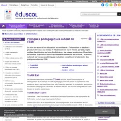 Éducation aux médias et à l'information - Pratiques pédagogiques autour de l'EMI