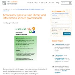 Grants for Innovative Libraries in Developing Countries