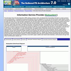 Information Service Provider Subsystem