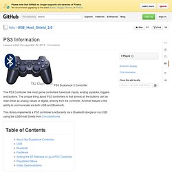 PS3 Information · felis/USB_Host_Shield_2.0 Wiki
