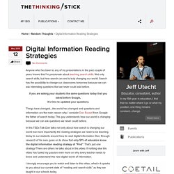 Digital Information Reading Strategies