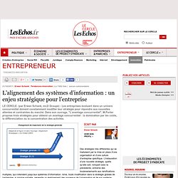 L’alignement des systèmes d’information : un enjeu stratégique pour l’entreprise