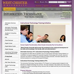 Information Technology - Information Services - West Chester University - West Chester University