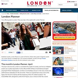 London Planner - Plan your stay in London