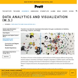 Data Analytics and Visualization (M.S.)