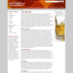 Information on American whiskey and bourbon - whiskyforeveryone.com