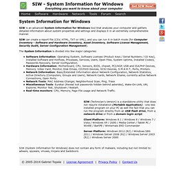 System Information for Windows by Gabriel Topala