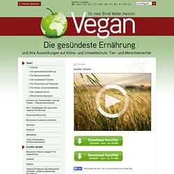 Vegan - Informationen über die gesündeste Ernährung
