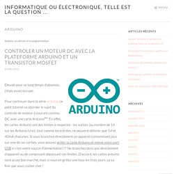 Informatique ou électronique, telle est la question …