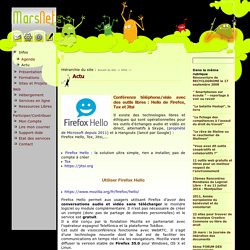 Assodev-Marsnet Internet Solidaire Informatique Libre, Formation Sites Hébergement