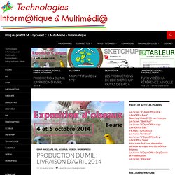 Technologies Informatique et Multimédia – Bureautique – Infographisme – Web