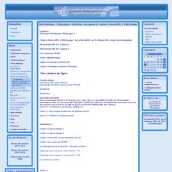 Le site de l'Inspection de l'Education Nationale de Saint-Dizier - Informatique - Didapages - tutoriels, exemples et cahiers interactifs à télécharger