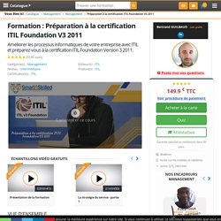 Formation ITIL V3 : Améliorer la gestion des processus informatique - SmartnSkilled.com