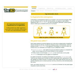 TecRD Technologies Informatiques, Recherche, Développement