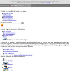 Prestations de services informatiques, informatique et ...