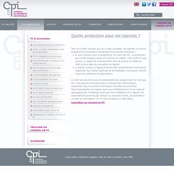 Quelle protection pour les logiciels informatiques? Droit d'auteur contrefaçon programme informatique