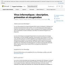 Virus informatiques : description, prévention et récupération